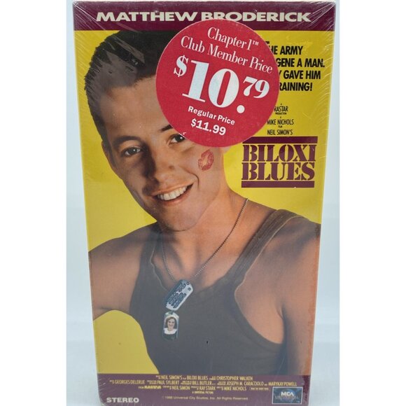 Biloxi Blues (VHS, 1996) Matthew Broderick Sealed Alliance Universal Watermarks - Picture 11 of 12